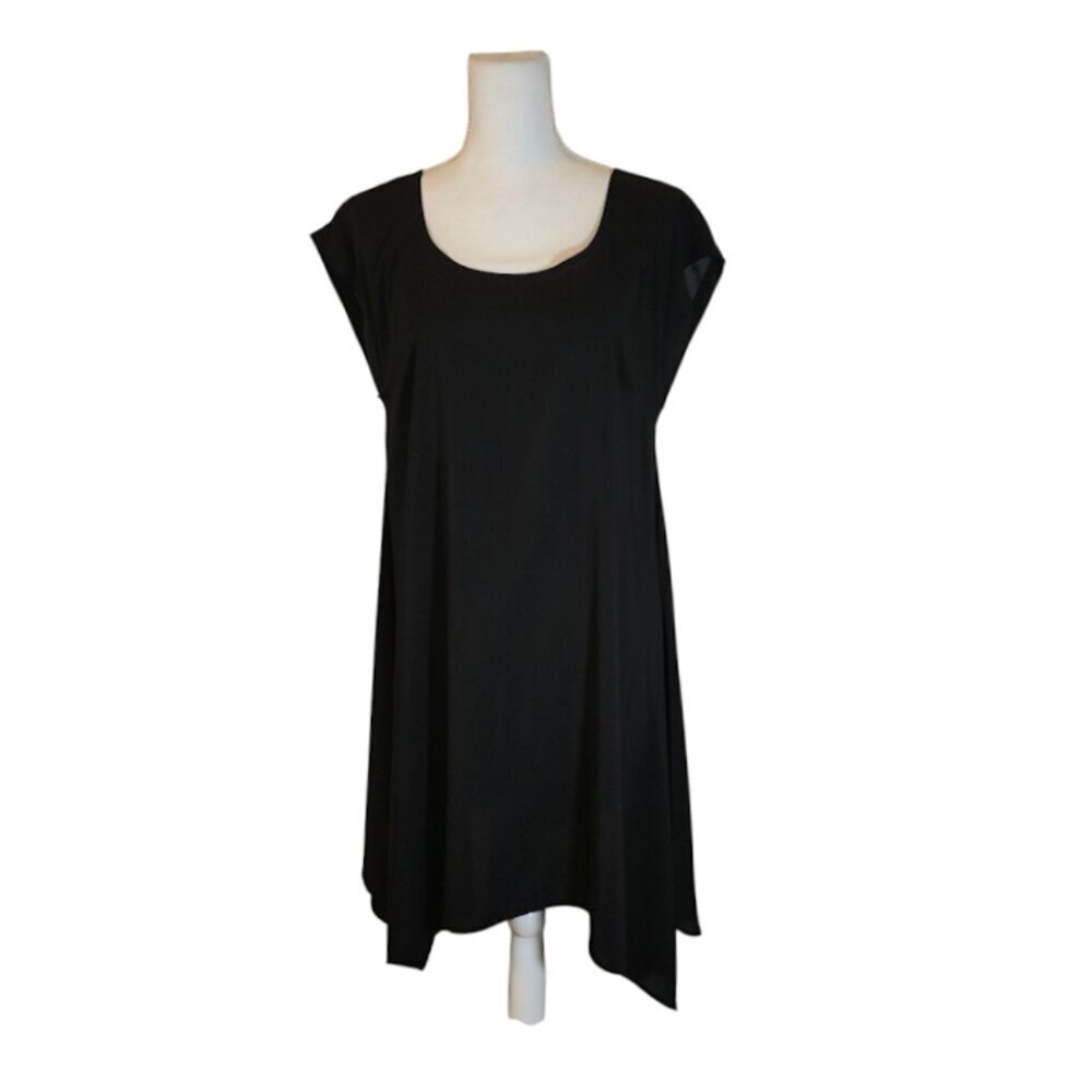 Asos Shift Dress Women Size 8 Black Whimsigoth Feminine Career Classic